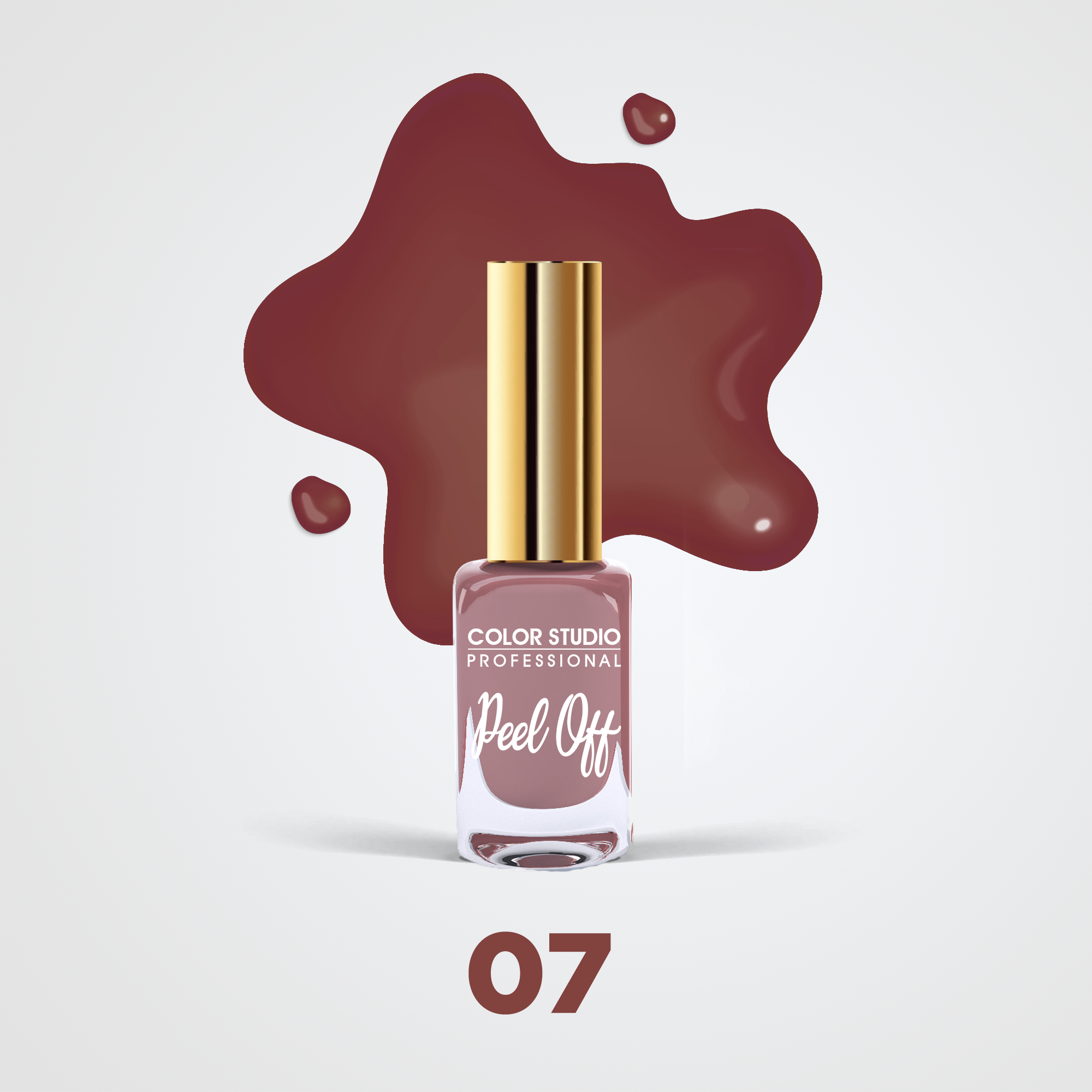 07 EGYPT- PEEL OFF NAIL COLORS - WATER BASED NAIL POLISH