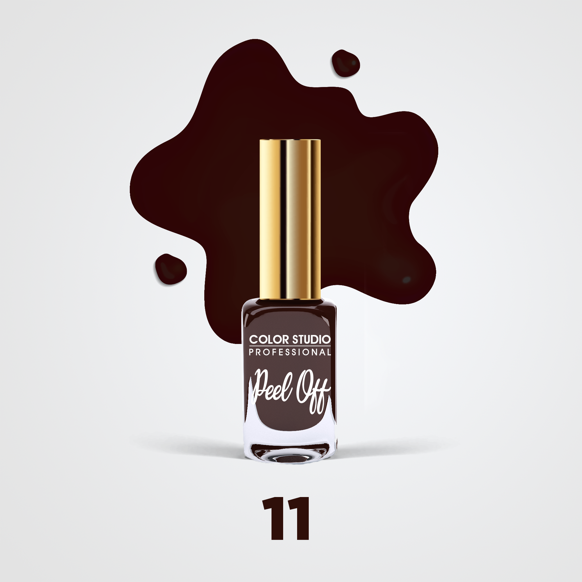 11 PRAHA - PEEL OFF NAIL COLORS - WATER BASED NAIL POLISH