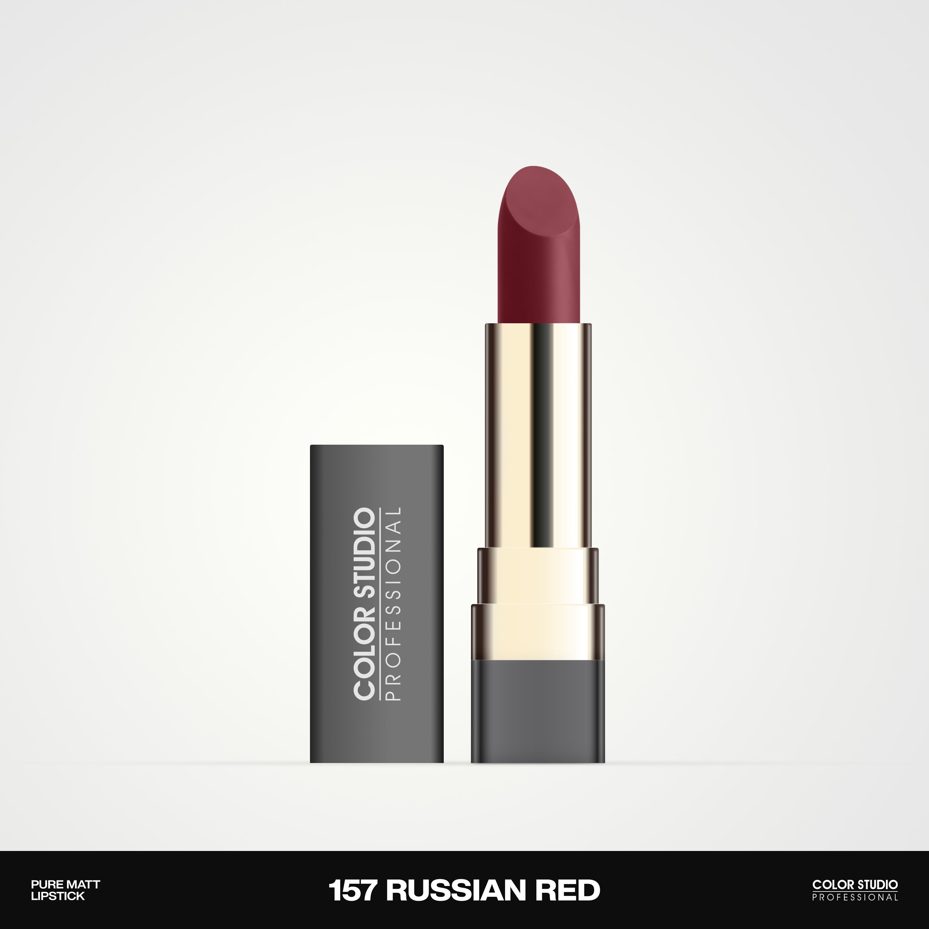 PURE MATT LIPSTICK - 157 RUSSIAN RED