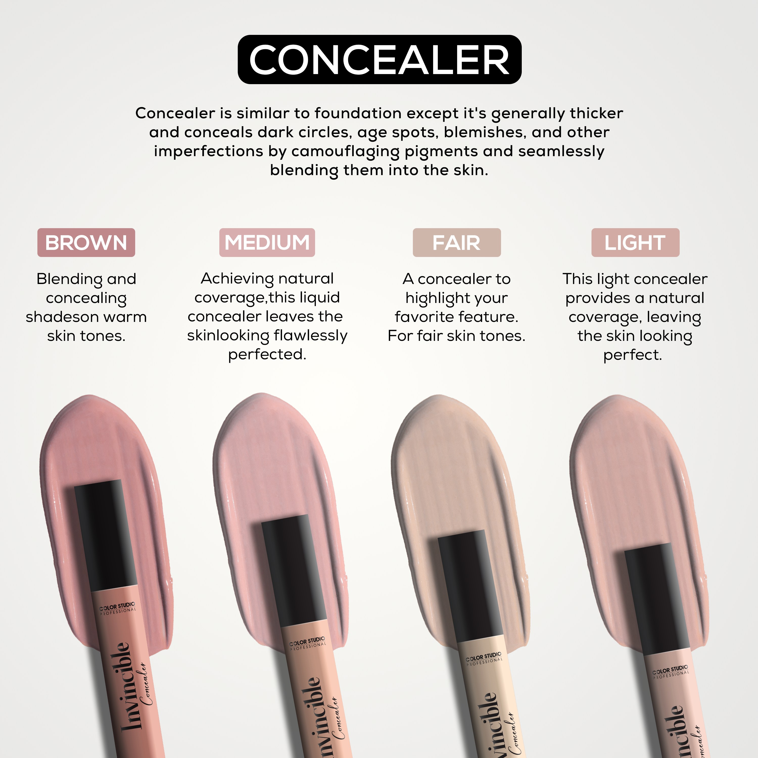 INVINCIBLE CONCEALER SHADE FAIR