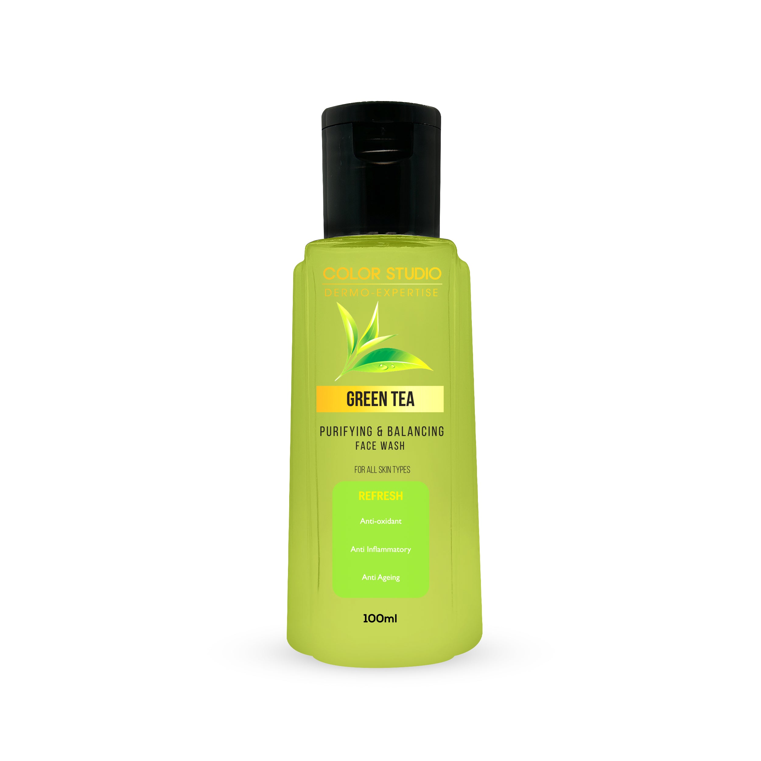 GREEN TEA FACE WASH - COLOR STUDIO DERMO EXPERTISE 100ML