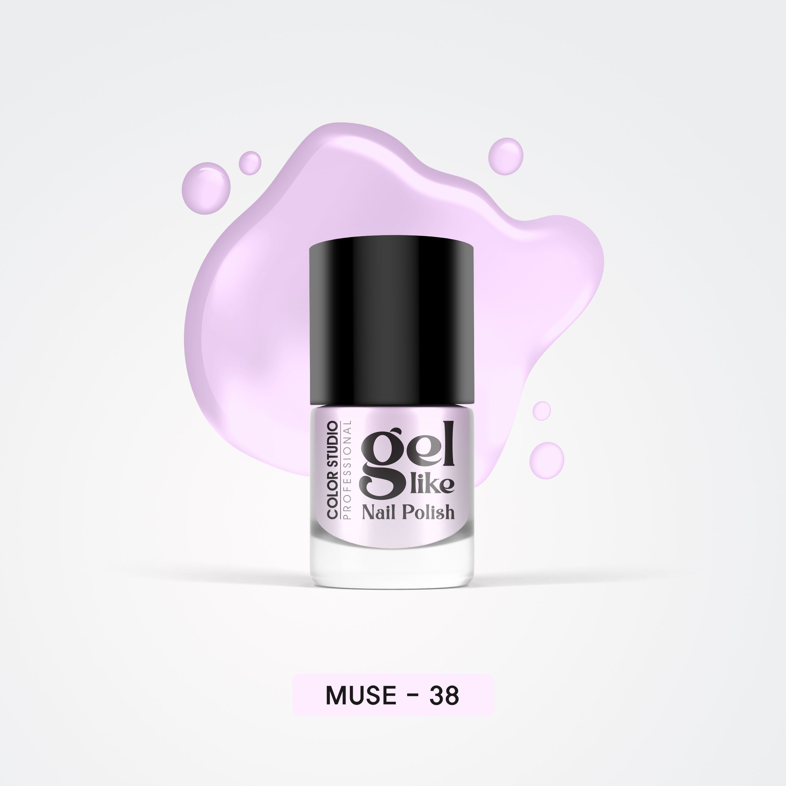 Gel Like Nail Polish - 38 Muse – COLORSTUDIOMAKEUP