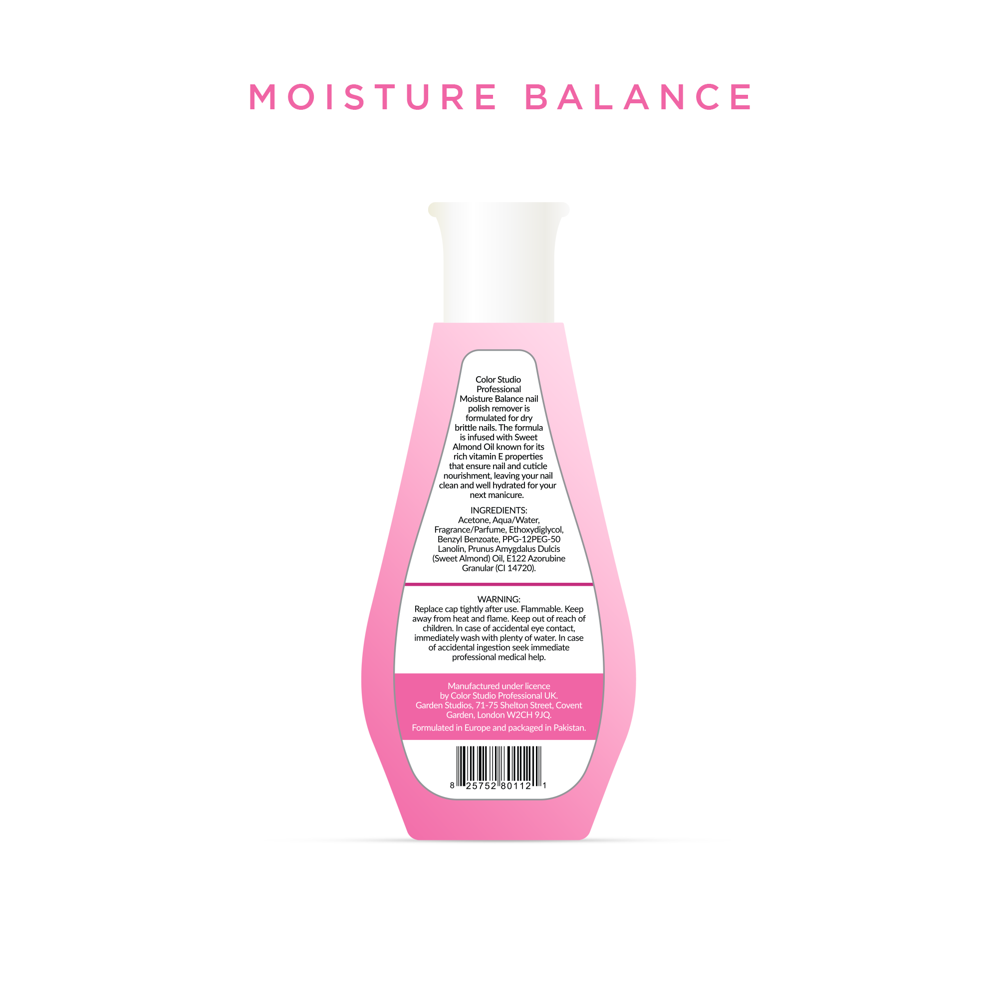 Moisture Balance Nail Polish Remover