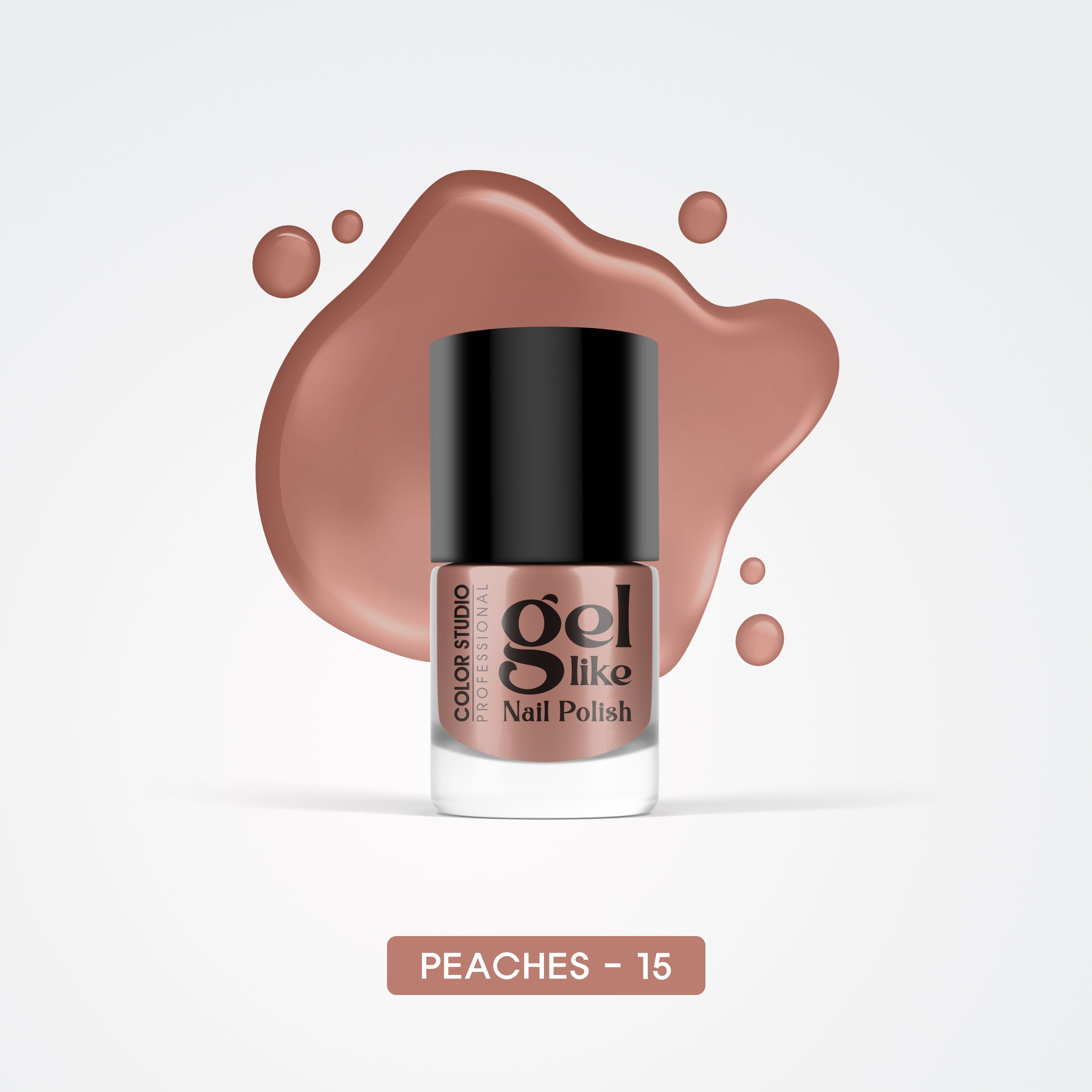 Gel Like Nail Polish -  15 Peaches