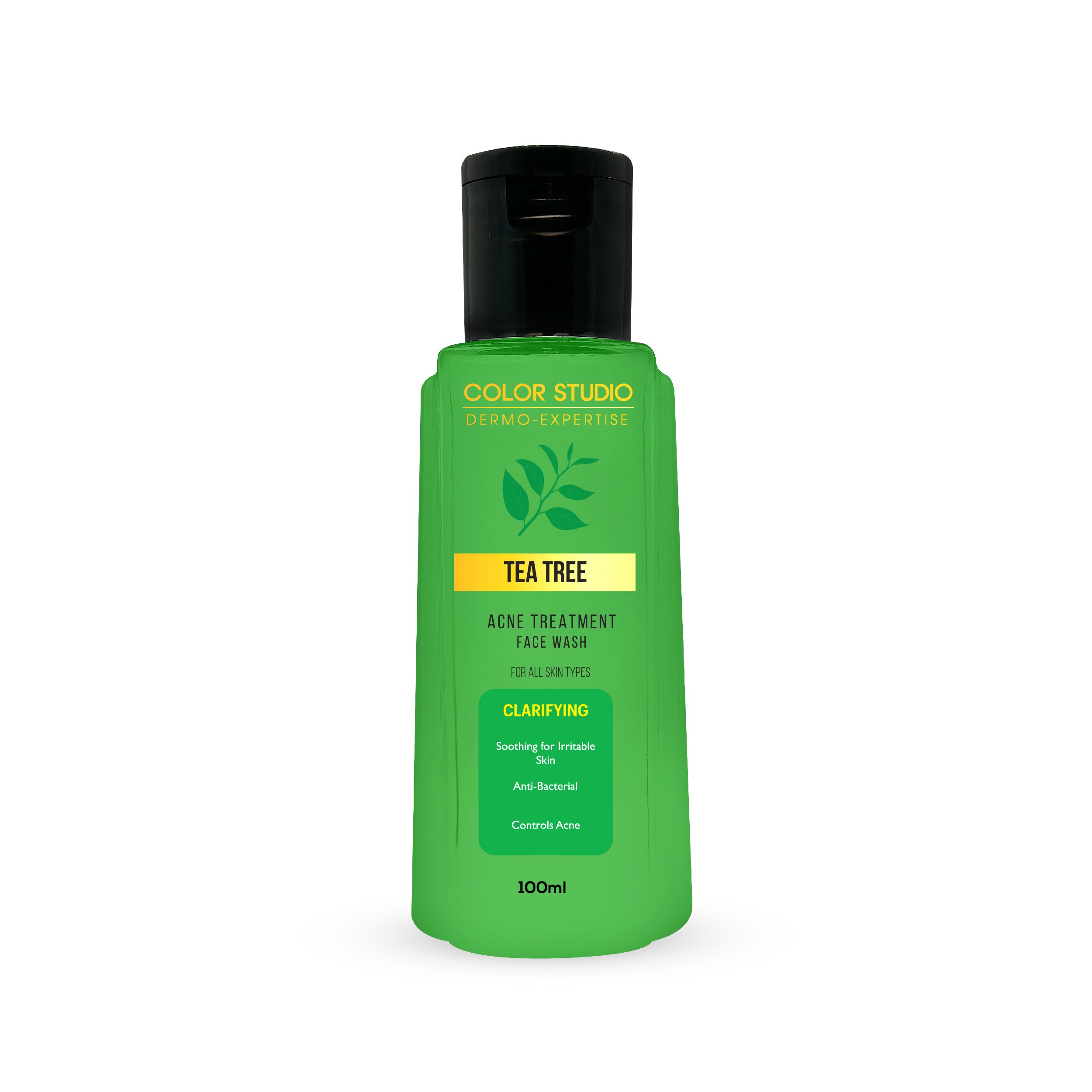 TEA TREE FACE WASH - COLOR STUDIO DERMO EXPERTISE 100ML