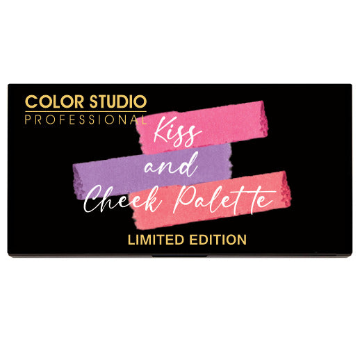 LIMITED EDITION KISS & CHEEK PALETTE - COLORSTUDIOMAKEUP